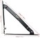 Meprotal 2pcs Folding Shelf Bracket 591 Inch Heavy Duty Collapsible Shelf Brackets Metal Foldable Shelf Table Bracket Supports Space Saving Triangle Corner Brace