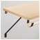 NUK3Y PRODUCTS Nuk3y Heavy Duty Adjustable Shelf Rod Support Bracket Black