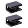 orhemus Orhemus 2pcs Adjustable 304 Stainless Steel Glass Clamp Clip Shelf Brackets Holder Support 023035 Oil Rubbed Bronze Finished Heavy Duty