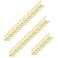 Pastlla 50Pcs Corner Brace 4 Holes Flat Corner Braces L Shape Repair Bracket L Shape Repair Plates Joint Bracket for Paintings Photos Frame Artwork Home Decor Clock 15 x 15 Gold