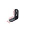 Rannb Corner Brace 157 x 157 90 Degree L Brackets Black Right Angle Bracket 10pcs