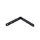 Rannb Corner Bracket 5 x 5 L Brackets Black Shelf Bracket Corner Brace 4pcs