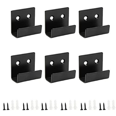 Rannb Wall Mounted Hook Fastener Tile Bracket for Ceramic Tile Display Large 6pcs