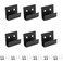 Rannb Wall Mounted Hook Fastener Tile Bracket for Ceramic Tile Display Small 6pcs