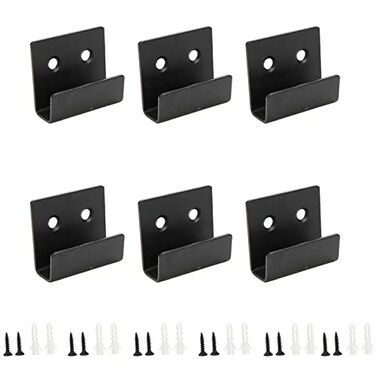 Rannb Wall Mounted Hook Fastener Tile Bracket for Ceramic Tile Display Small 6pcs