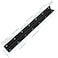 Redunest L Bracket Heavy Duty Corner Brace 10 Pack 128 Metal Shelf Bracket Angle Bracket for Shelves Black Metal Braces for Wood 325mm Overall Length