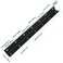 Redunest L Bracket Heavy Duty Corner Brace 10 Pack 128 Metal Shelf Bracket Angle Bracket for Shelves Black Metal Braces for Wood 325mm Overall Length