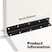 Redunest L Bracket Heavy Duty Corner Brace 4 Pack 8 Metal Shelf Bracket Angle Bracket for Shelves Black Metal Braces for Wood200mm Overall Length