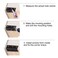 Redunest L Bracket Heavy Duty Corner Brace 4 Pack 8 Metal Shelf Bracket Angle Bracket for Shelves Black Metal Braces for Wood200mm Overall Length