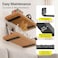 SKYSEN 8 Pack 4 Floating Shelf Bracket Shelves Brackets Wood Shelving Brackets Hardware Heavy Duty 4681012 inch Real Hidden Bracket Designtzj48