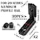 Socpuro 30Pcs 2020 Series LShape Interior Inside Corner Connector 90 Degree Zinc Alloy Corner Joint Bracket with Screws and Wrench for Aluminum Extrusion Profile Slot 6mm Black