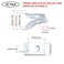 Suprom Shelf Bracket Clips 32 Pack Aluminum Alloy Shelf Pins High LoadBearing Adjustable Cabinet Shelf Pegs