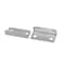 uxcell Home Cabinet Drawer Door 29mmx14mmx85mm L Shaped Metal Lock Strike Plate 40pcs