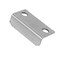 uxcell Home Cabinet Drawer Door 29mmx14mmx85mm L Shaped Metal Lock Strike Plate 40pcs