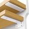 VANCASTLE Shelf Bracket Floating Shelf Bracket 6 Inch 6 Pack Heavy Duty Shelf Brackets Metal Wall Shelf Brackets with 15 Inch Thick and Holds 160lb Brackets for Wood Shelves White