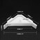 Waziaqoc 12PCS Cabinet Triangle Bracket 90 Degree Corner Support Braces Plastic White Cabinet Countertop Brackets