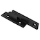Xhziy black top and bottom fasteners cabinet panel clamps panel mounting fasteners furniture hanging accessories for Roman post cabinet panel 6set 267 063 inches