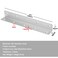 YIDU69Q 8 Pcs Stainless Steel L Bracket for 8 Shelves 90Degree Right Angle Brace