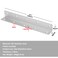 YIDU69Q 8 Pcs Stainless Steel L Bracket for 8 Shelves 90Degree Right Angle Brace