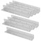 YIDU69Q 8 Pcs Stainless Steel L Bracket for 8 Shelves 90Degree Right Angle Brace