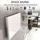 YUMORE Folding Shelf Bracket 14Heavy Duty Stainless Steel Collapsible ShelfBracket Max Load 330lbs Wall Mounted Table Support Hinge for SpaceSaving DIY Work Bench with Install Screws Pack of 2