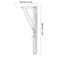 ZEONHAK 6 PCS 12 Inch Folding Shelf Brackets White Collapsible Shelf Bracket White Heavy Duty Triangle Folding Angle Bracket Metal Folding L Brackets for Shelves Table Max Load 132 lbs Black