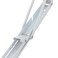 ZEONHAK 6 PCS 12 Inch Folding Shelf Brackets White Collapsible Shelf Bracket White Heavy Duty Triangle Folding Angle Bracket Metal Folding L Brackets for Shelves Table Max Load 132 lbs Black
