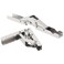 HOJLKLD 90 Degree Folding Shelf Hinge 2 Pack Hidden Bracket Table Holder with Screws for TablesClosetsKitchen Cabinet Doors