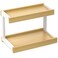 MARTY 2 Tier Spice Rack Organizer for Countertop 158L Coffee StationBathroom Organizer Countertop Counter Shelf Desktop Storage Organizer for Kitchen Bedroom Office