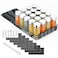 SpaceAid Pull Out Spice Rack Organizer for Cabinet Heavy Duty Slide Out Seasoning Kitchen Organizer Cabinet Organizer with Labels and Chalk Marker 85 W x1075 D x25 H 1 Drawer 1Tier
