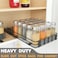 SpaceAid Pull Out Spice Rack Organizer for Cabinet Heavy Duty Slide Out Seasoning Kitchen Organizer Cabinet Organizer with Labels and Chalk Marker 85 W x1075 D x25 H 1 Drawer 1Tier