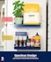 The Lobo 2Pack Magnetic Spice Rack Refrigerator Shelves HeavyDuty 20LB Capacity Kitchen Magnet Shelf For Side Of Fridges Handy Laundry Washer Dryer Storage Garage Tool Shelf Organizer