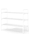 Kitsure Shoe Rack for Closet Sturdy and LongLasting Shoe Shelf Shoe Rack for Entryway Personalized DIY Shoe Organizer Shoe Rack Organizer for SpaceSaving 276 x 118 x 226 White