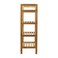 Oceanstar 4Tier Bamboo Natural Shoe Rack Medium