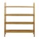 Oceanstar 4Tier Bamboo Natural Shoe Rack Medium