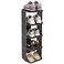 Kitstorack Shoe Racks for Closet 5 Tiers Stackable Shoe Rack for Front Door Entrance Free Standing Plastic Shoe Stand Narrow Tall Vertical Shoe Rack Closet Shoe Organizer for Small Spaces Shoe Storage