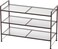 Simple Houseware 3Tier Stackable Mesh Shoe Rack Bronze