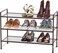 Simple Houseware 3Tier Stackable Mesh Shoe Rack Bronze