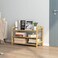 UDEAR Bamboo Shoe Rack 3Tier Shoe Storage Organizer Entryway Shoe Shelf