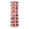 SpaceAid 7 Tier Rotating Shoe Rack Tower Spinning Shoe Display Lazy Susan Revolving 360 Shoe Rack Storage Round Carousel Vertical Handbag Rotate Shoes Closet Organization 7Tier Pink