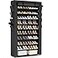 Mavivegue Shoe Rack with Cover 101 Tier Tall Shoe Storage for 5055 Pairs of Shoes Shoe Organizer for Entryway Closet