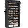 Mavivegue Shoe Rack with Cover 101 Tier Tall Shoe Storage for 5055 Pairs of Shoes Shoe Organizer for Entryway Closet