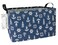 FANKANG Storage BasketNursery Hamper Canvas Laundry Basket Foldable with Waterproof PE Coating Storage Office Bedroom ClothesToys RecSailboat