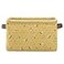 AUUXVA Cute Animal Bee Square Storage Basket Bin Canvas Fabric Compressible Organizer Basket with Handle for Bedroom Nursery Office 1PCS