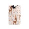 senya Deer with Flower Arrows Large Storage Basket Collapsible Organizer Bin Laundry Hamper for Nursery Clothes Toys