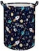 HIYAGON Kids Laundry Basket Baby Hamper for Nursery Boys Kids Hamper Cute Kids Toys Storage Bin Organizer Butterfly Room Decor for HomeRocket Planet