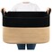 Goodpick Large Woven Storage Basket 216 x 149 x 118 Rectangle Cotton Rope Laundry Basket with Handles Baby Toy Blanket Storage for Living Room Bedroom