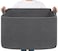 Goodpick Storage Basket Rectangle Dirty Clothes Baskets for Laundry Woven Basket for Living Room Extra Large Cotton Rope Baskets for Toys Blankets 236 x 157 x 138 Dark Gray