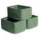 NaturalCozy Storage Baskets 168x13x76 Cotton Rope Woven Baskets for Organizing 3Pack Toy Storage Bins Basket for Shelves Laundry Blanket Clothes Closet Kitchen Bathroom Gifts