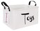 QUEENLALA Rectangular laundry basket with handlesRoom decor Nursery decorHamper for nurseryKids Foldable Nursery Laundry Basket for OrganizingRectoys